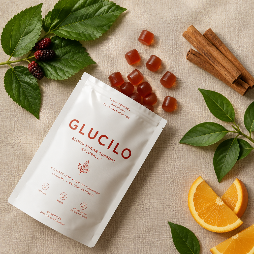 Żelki Glucilo wraz z naturalnymi składnikami formuły